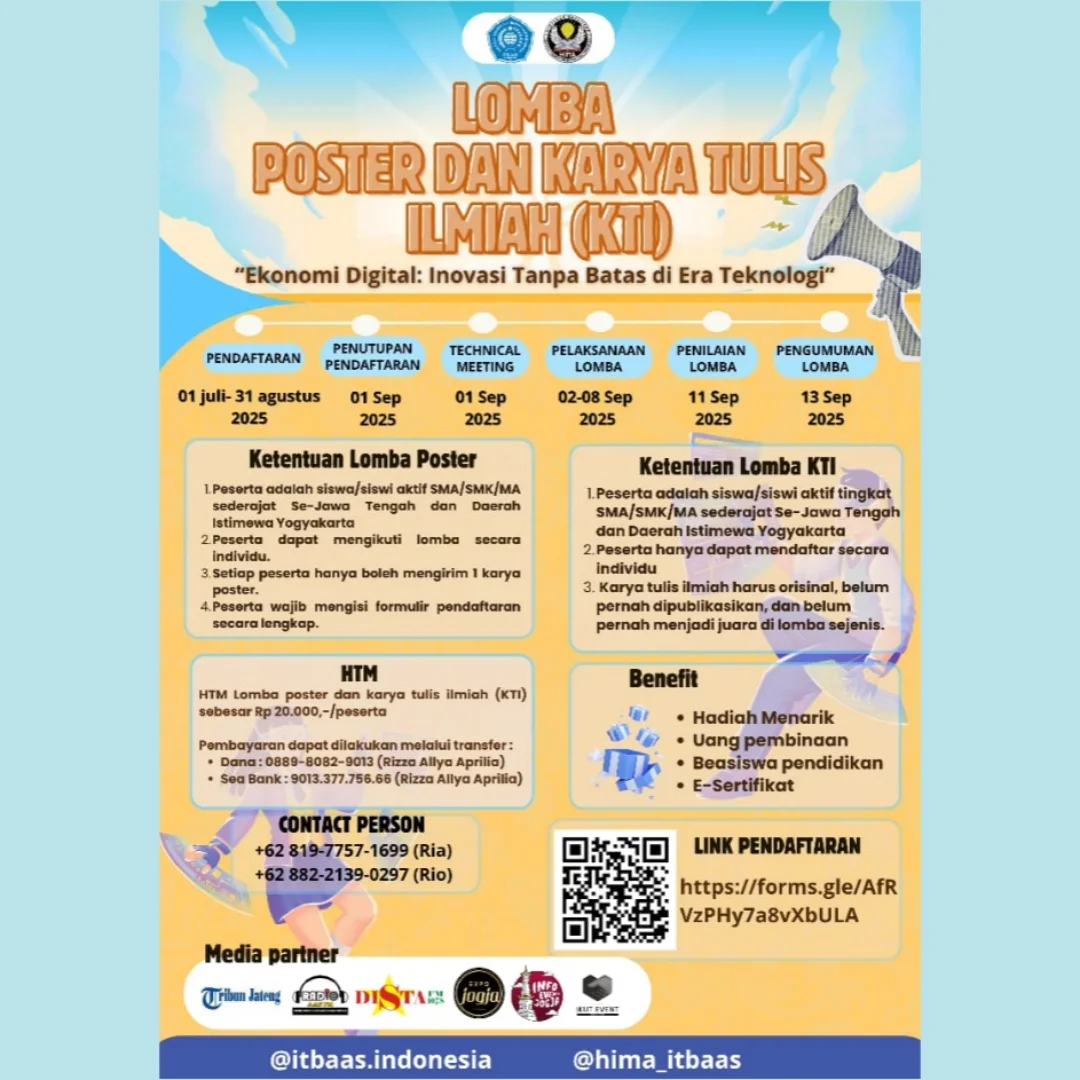 Lomba Poster dan KTI ITB AAS Indonesia 2025