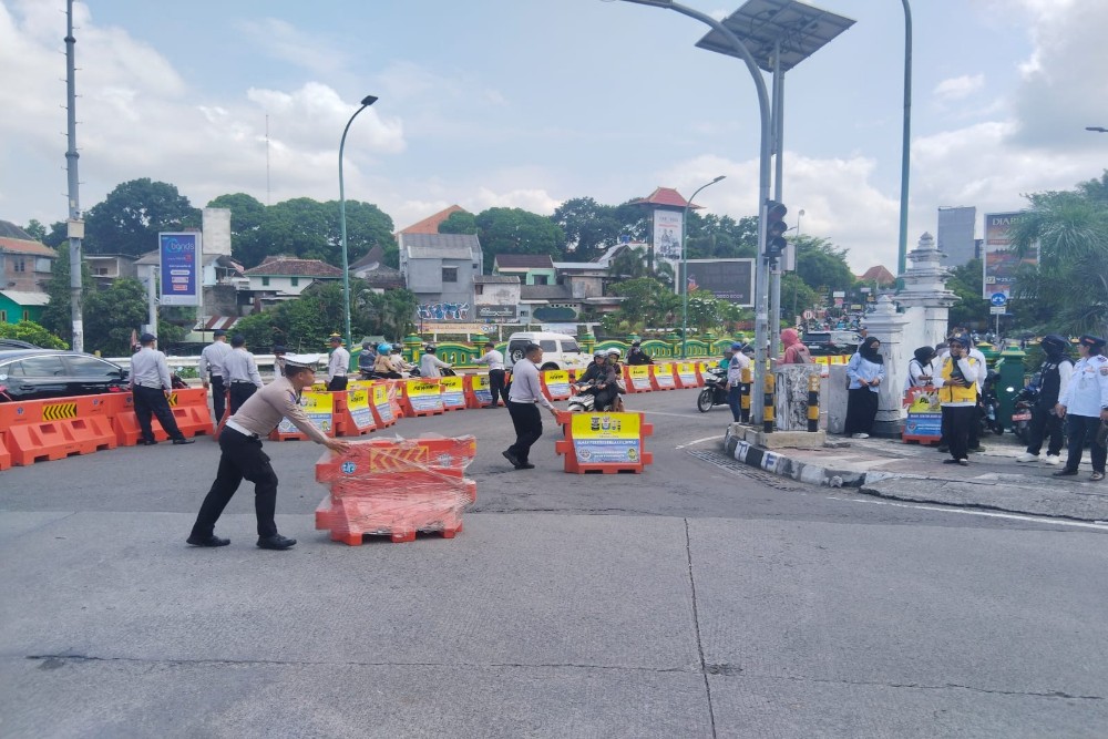 rekayasa lalin kotabaru, parkir nataru;ekayasa lalu lintas kotabaru jogja;parkir tambahan nataru jogja; pemkot jogja, libur nataru