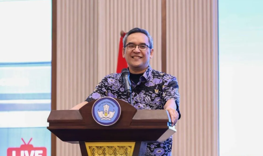 Direktur Kelembagaan Ditjen Dikti Kemdiktisaintek Mukhamad Najib menyampaikan arahan dalam seleksi Beasiswa KNB 2026 untuk mendorong peningkatan jumlah mahasiswa internasional di perguruan tinggi Indonesia.