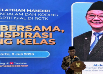 Menteri Pendidikan Dasar dan Menengah Abdul Mu'ti menyampaikan penguatan implementasi pembelajaran deep learning melalui integrasi koding dan kecerdasan artifisial (AI) dalam pendidikan Indonesia.