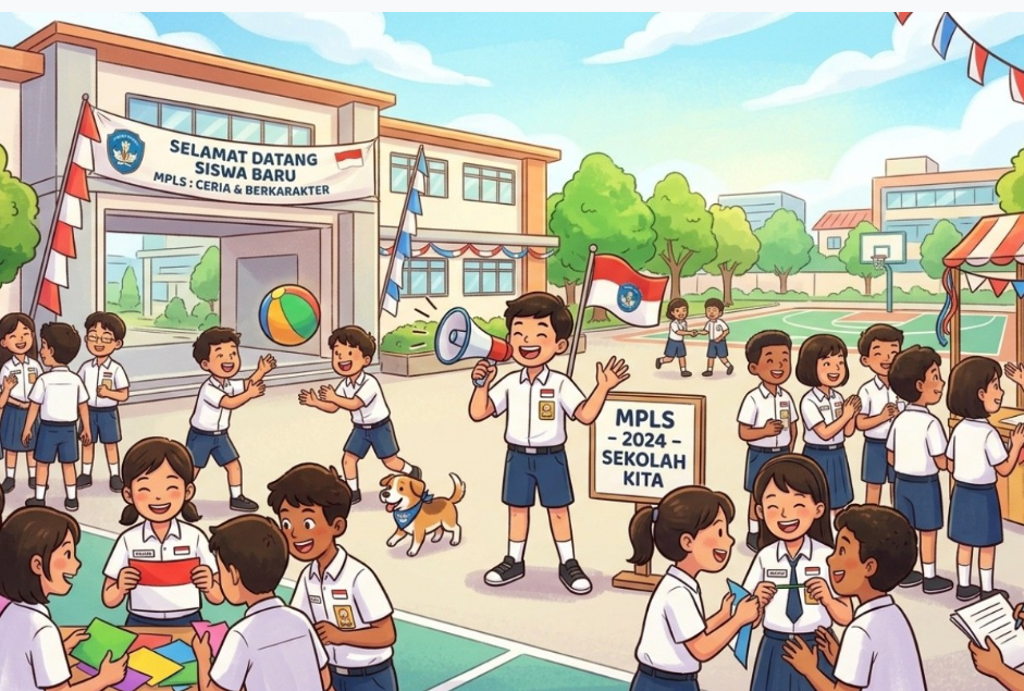 Suasana kegiatan belajar mengajar di sekolah yang menerapkan lingkungan belajar aman, nyaman, dan inklusif sebagai bagian dari program Budaya Sekolah Aman dan Nyaman Kemendikdasmen.