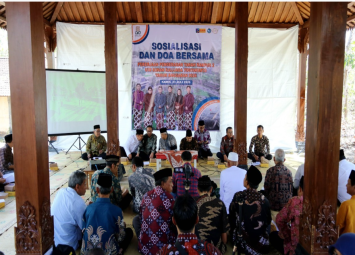 Prosesi peletakan batu pertama pembangunan kampus baru UIN Sunan Kalijaga di Pajangan, Bantul, sebagai langkah pengembangan fasilitas pendidikan tinggi dan peningkatan kapasitas akademik.